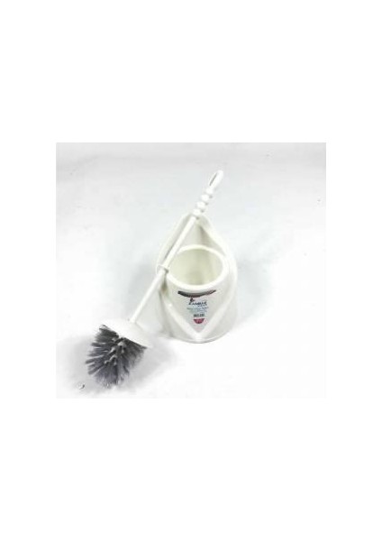 Klozet Fırçası Takımı Zambak Plastik 14X15X37 Kullanışlı Etkili
