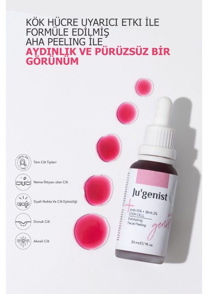 Ju’Genist Cilt Peeling Serum 30 Ml fiyatları