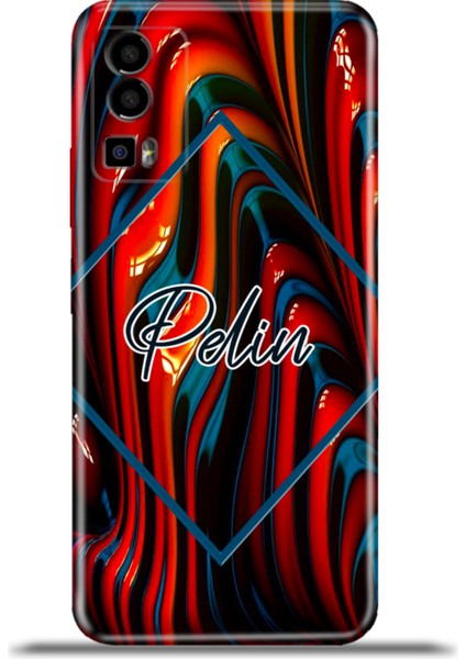 Gm 23 Kılıf Silikon Esnek Kamera Koruma Kişiye Özel Isim - Royal