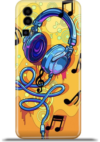 Gm 23 Kılıf Esnek Silikon Kamera Koruma 4K Desenli Özel Tasarım - Just Music