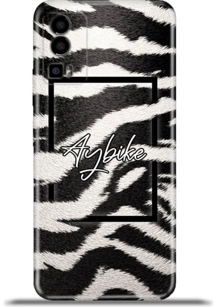 Gm 23 Kılıf Silikon Esnek Kamera Koruma Kişiye Özel Isim - Zebra