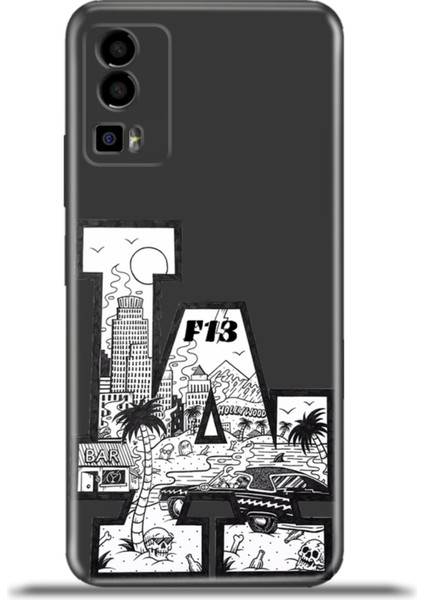 Gm 23 Kılıf Esnek Silikon Kamera Koruma 4K Desenli Özel Tasarım - Los Angeles La