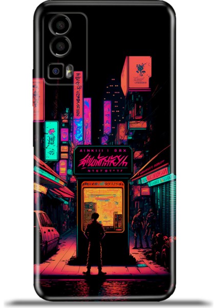 Gm 23 Kılıf Esnek Silikon Kamera Koruma 4K Desenli Özel Tasarım - Tokyo Sokak