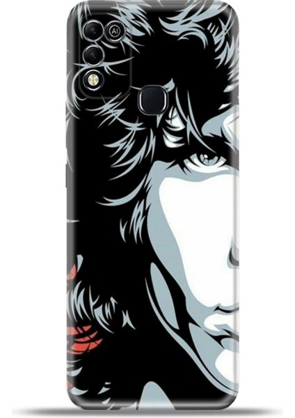 Infinix Hot 11 Play Kılıf Esnek Silikon Kamera Koruma 4K Desenli Özel Tasarım - Jim Morrison