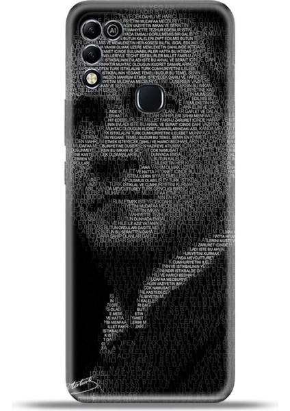 Infinix Hot 11 Play Kılıf Esnek Silikon Kamera Koruma 4K Desenli Özel Tasarım - Gençliğe Hitabe