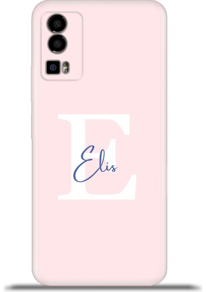 Gm 23 Kılıf Silikon Esnek Kamera Koruma Kişiye Özel Isim Harf Zao Pembe - E