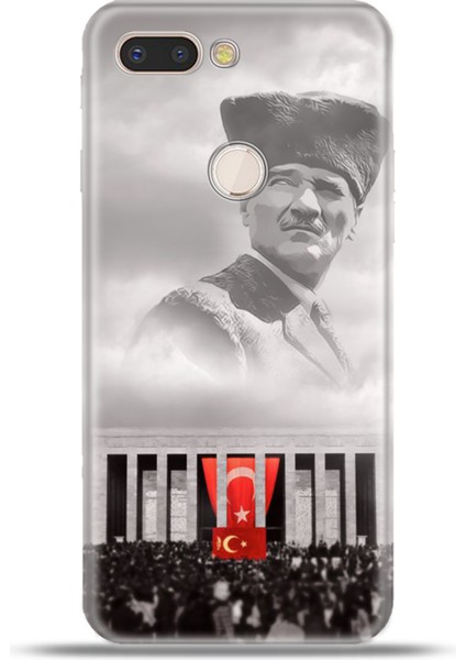 General Mobile Gm9 Pro Kılıf Esnek Silikon Kamera Koruma 4K Desenli Özel Tasarım - Gazi Mustafa
