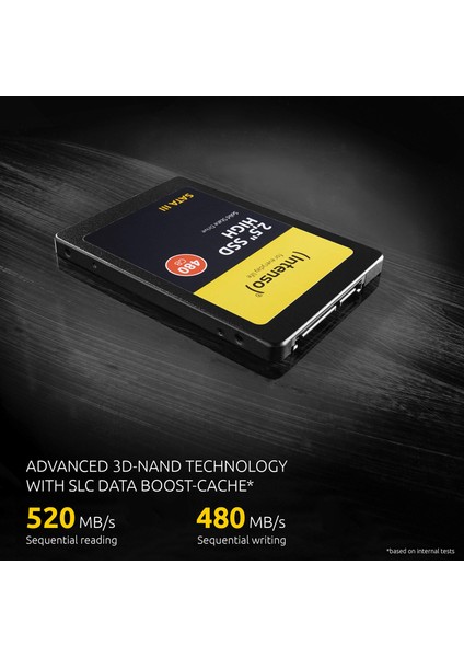 Hıgh 480GB 2.5'' Sata3 SSD 520/480