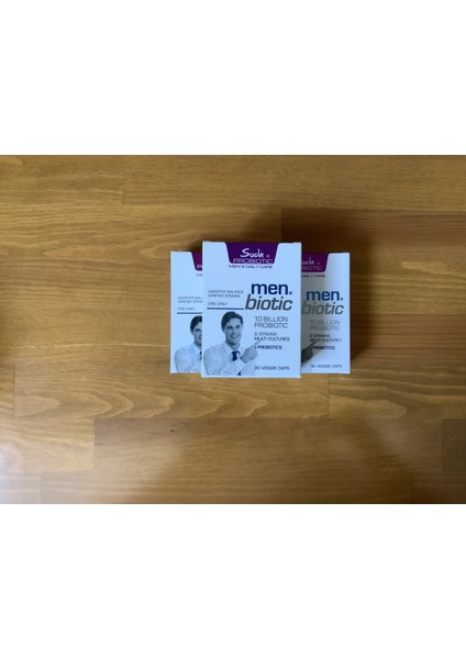 Vitamin Probiotic Men Biotic 30 Veggie Kapsül 3 Adet