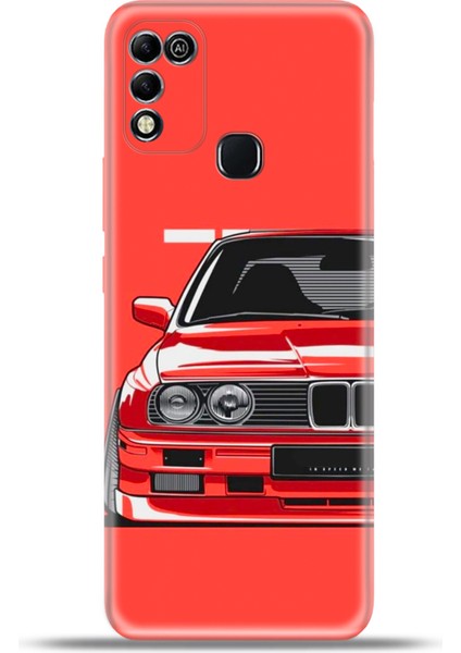 Infinix Hot 11 Play Kılıf Esnek Silikon Kamera Koruma 4K Desenli Özel Tasarım - M Power