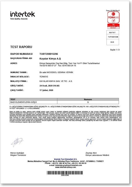 Gemina Dış Mekan Ahşap Jel Vernik 0.75 Litre / 1567 Afromosia