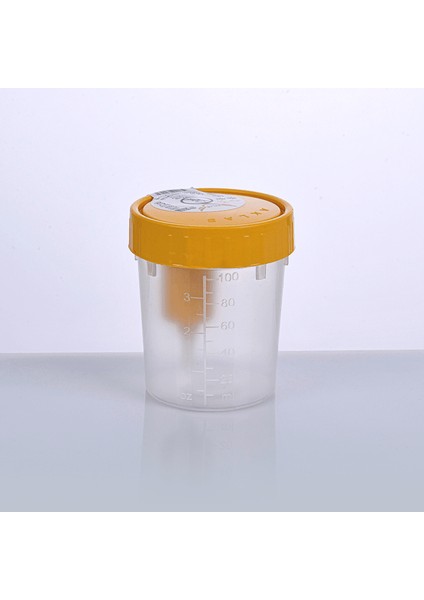 Vakumlu Entegre İdrar Kabı 100 ml Aseptik Steril, Pnömatik - 400 Adet