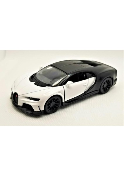 Bugatti Chiron Supersport 1:38 Beyaz Çek Bırak Model Araba