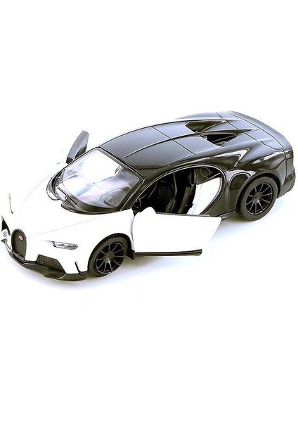 Bugatti Chiron Supersport 1:38 Beyaz Çek Bırak Model Araba