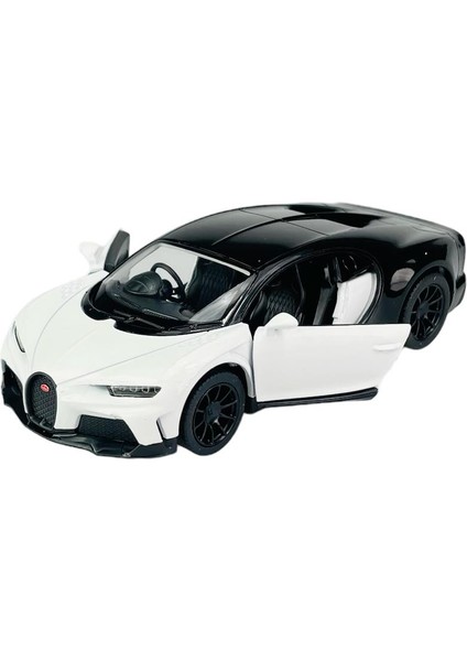 Bugatti Chiron Supersport 1:38 Beyaz Çek Bırak Model Araba