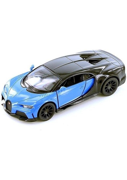 Bugatti Chiron Supersport 1:38 Mavi Çek Bırak Model Araba