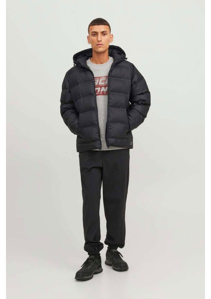 Erkek Elements Pu Puffer Mont