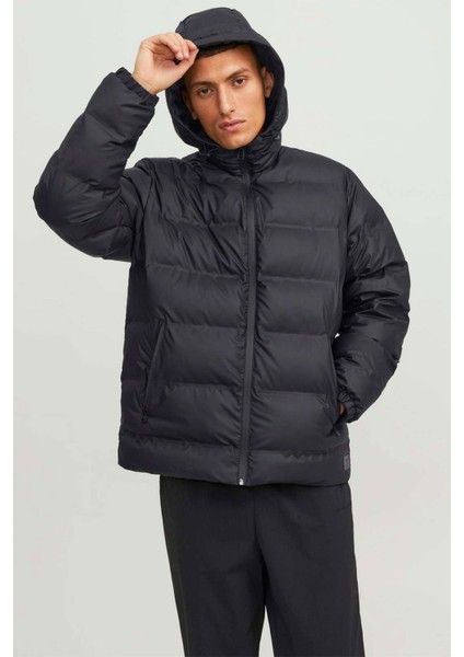 Erkek Elements Pu Puffer Mont