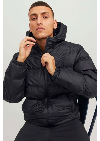 Erkek Elements Pu Puffer Mont