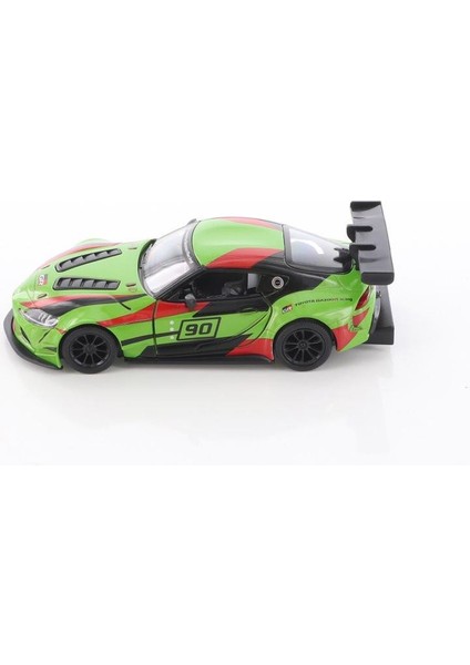 Toyota gr Supra Racing Concept 1:36 Yeşil Çek Bırak Model Araba