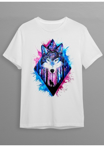 Grafiti Baskılı Unisex T-Shirt HC015