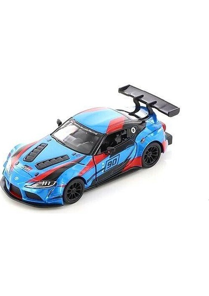Toyota gr Supra Racing Concept 1:36 Mavi Çek Bırak Model Araba