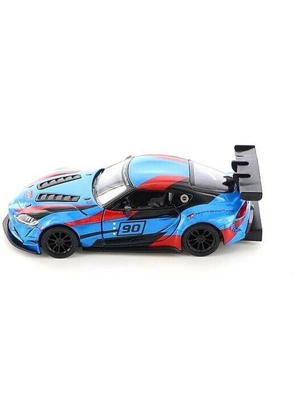 Toyota gr Supra Racing Concept 1:36 Mavi Çek Bırak Model Araba modelleri