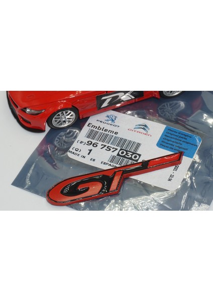 Peugeot Rcz 308 508 2008 3008 5008 Gt Bagaj Kırmızı Metal Yazı Logo Amblem fırsatları