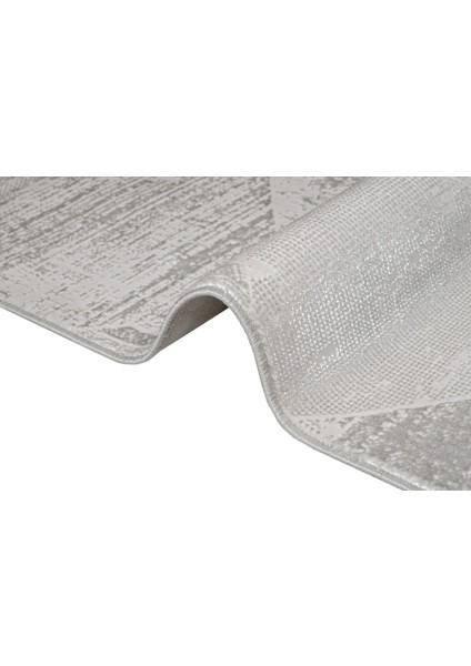 Willow Pamuk Taban Polyester Mikrofiber Geometrik Desenli Krem Halı indirimleri