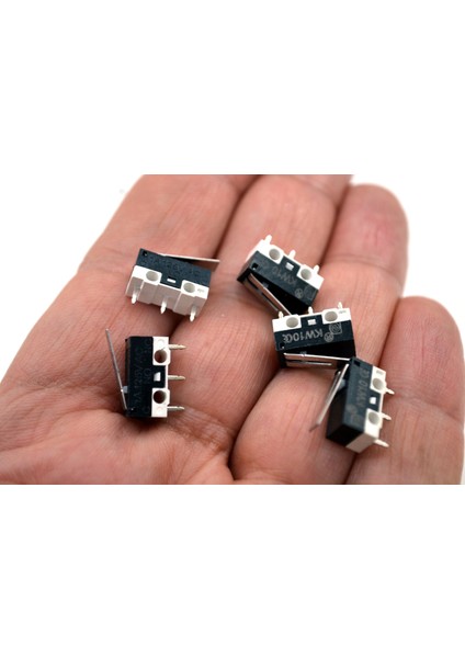 5 Adet Mini Micro Switch Paletli KW10 Z1P