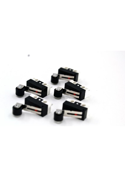 5 Adet Mini Micro Switch Makaralı Paletli KW10 Z4P