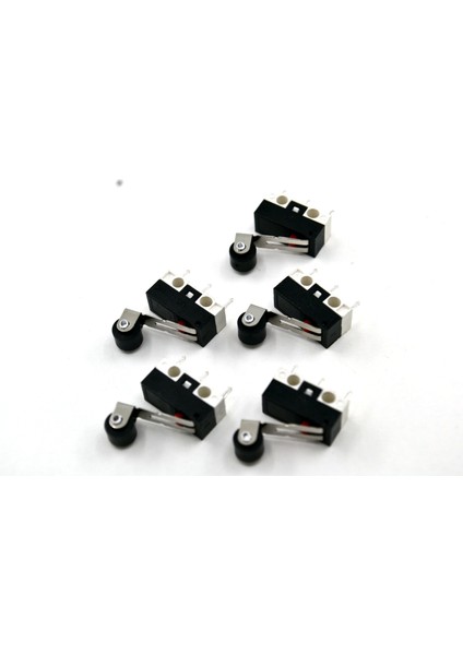 5 Adet Mini Micro Switch Makaralı Paletli KW10 Z4P