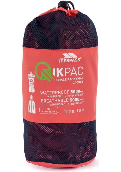 FAJKRAM30018 Qikpac Female TP75 Peach Plus Kadın Yağmurluk modelleri