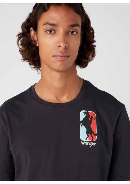 Bisiklet Yaka Siyah Erkek T-Shirt W7CAD3XV6 Bisiklet Yaka T-Shirt fiyatları