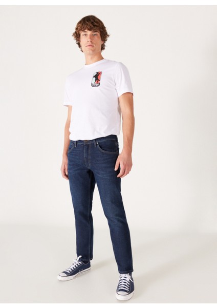 Düşük Bel Regular Fit Erkek Denim Pantolon W15QHN856 Greensboro Jean Pantolon
