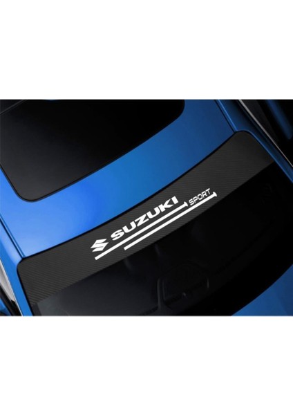 Suzuki Için Karbon Ön Cam Oto Sticker