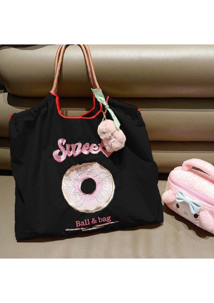 Büyük Kapasiteli Çevre Dostu Saklama Çantası Omuz Çantası (Yurt Dışından)