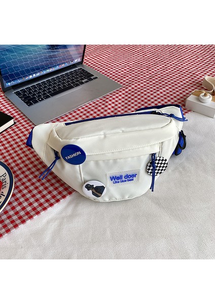 Basit Omuz Çantası, Bel Çantası, Sırt Çantası, Küçük Omuz Çantası, Kadın Basit Öğrenci Crossbody Çantası (Yurt Dışından)