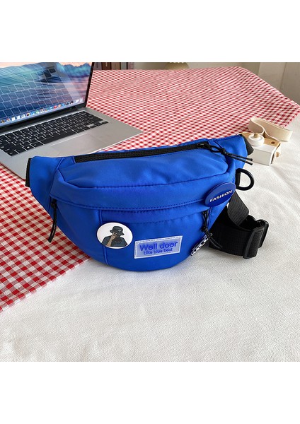 Basit Omuz Çantası, Bel Çantası, Sırt Çantası, Küçük Omuz Çantası, Kadın Basit Öğrenci Crossbody Çantası (Yurt Dışından)