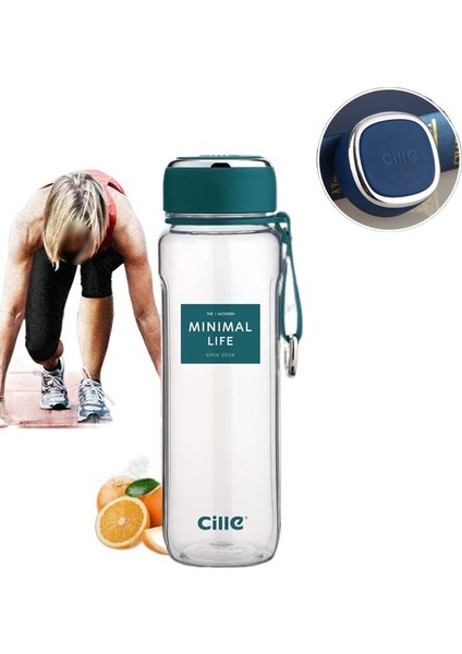 Xile Spor Taşınabilir Açık Su Bardağı Spor Su Şişesi (Yurt Dışından)