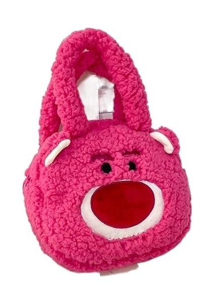 Sevimli Songsong Serisi Çilek Ayı Kız Çizgi Film Kürklü Çanta (Yurt Dışından)