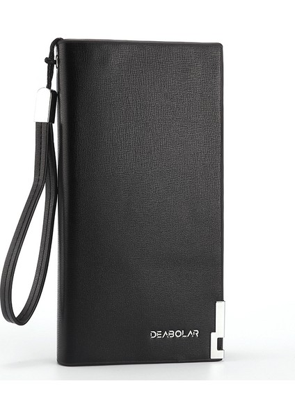 Çok Fonksiyonlu Debriyaj Kore Tarzı Büyük Kapasiteli Erkek Cep Telefonu Çantası (Yurt Dışından)