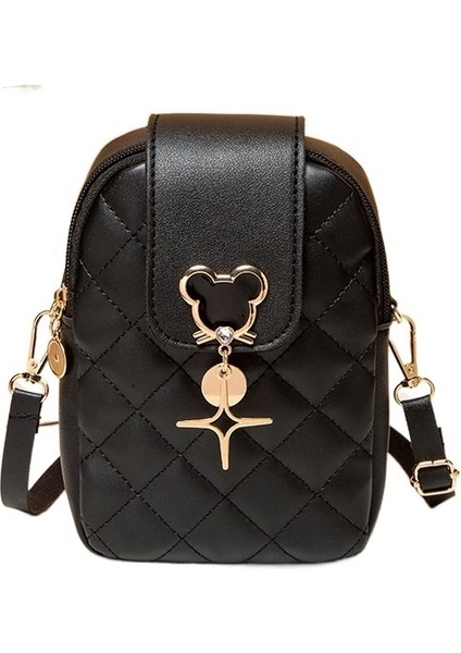 Sevimli Eşkenar Dörtgen Zincir Trendy Moda Küçük Çanta (Yurt Dışından)