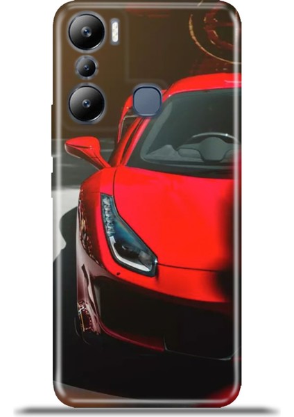 Infinix Hot 20I Kılıf Esnek Silikon Kamera Koruma 4K Desenli Özel Tasarım - F488