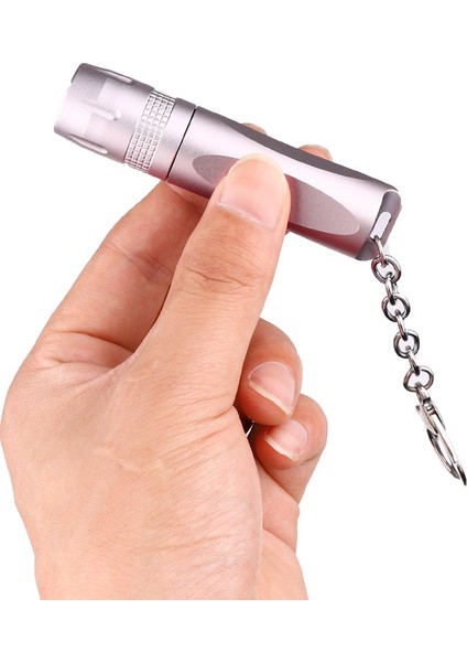 Güçlü Işık El Feneri Alüminyum Alaşımlı El Mini Taşınabilir Asılı Toka El Feneri Aydınlatma Acil Durum Işığı (Yurt Dışından)