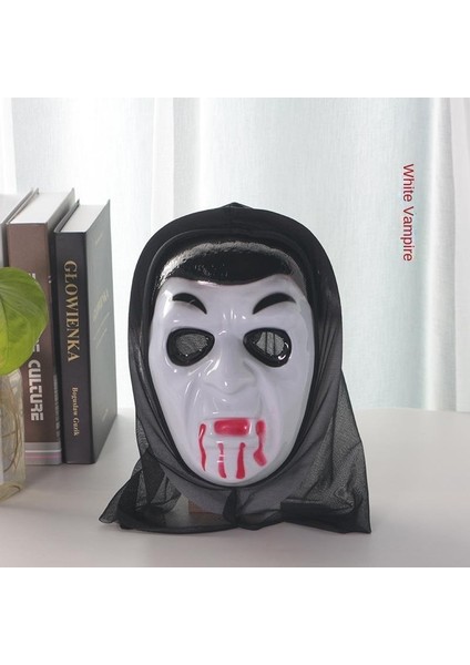 Cadılar Bayramı Korku Maskesi Parti Masquerade Hayalet Yüz Çığlık Maskesi Hayalet Maskesi (Yurt Dışından)