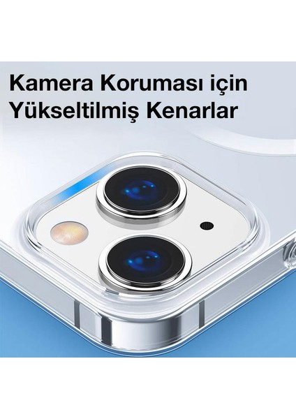 iPhone 13 Pro Magsafe Silikon Kılıf ve Kırılmaz Ekran Koruyucu Seti, Sararmaz, Darbe Emici Kılıf fiyatları