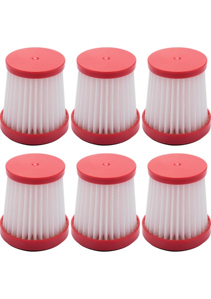 Yedek Yedek Parets Hepa Filtre Deerma VC01 El Vakum Hepa Filtre Toz Temizleyici Aksesuarları 6 Adet (Yurt Dışından)