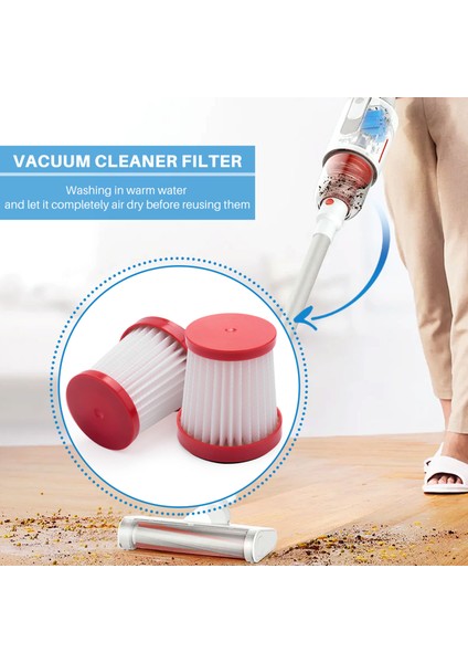 Yedek Yedek Parets Hepa Filtre Deerma VC01 El Vakum Hepa Filtre Toz Temizleyici Aksesuarları 6 Adet (Yurt Dışından) fırsatları