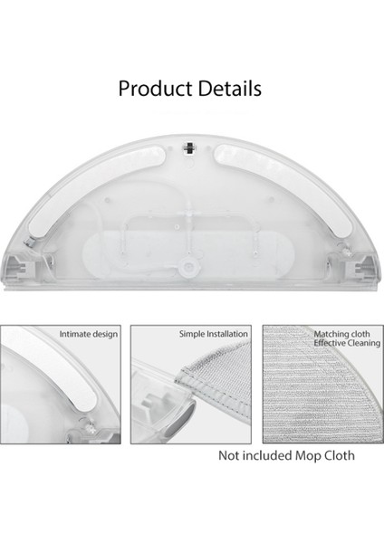 L10 L10PRO D9 D9PRO Robot Vakum Bulucu Yedek Parçalar Elektrikli Su Deposu Aksesuarları (Yurt Dışından) fırsatları